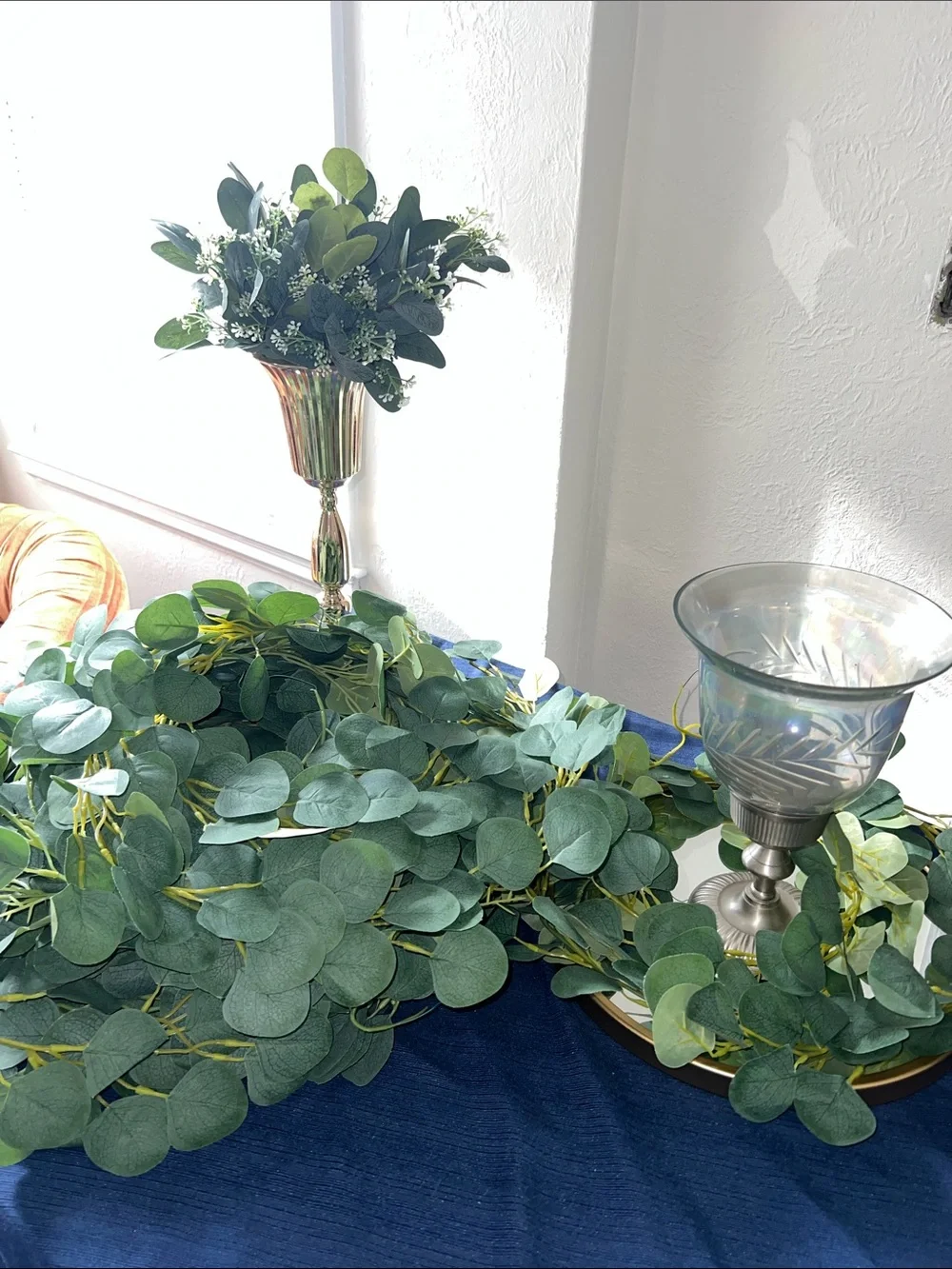 Greenery garland wedding eucalyptus x 15